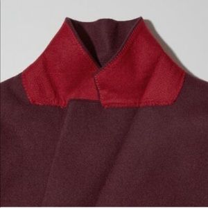 JIL SANDER UNIQLO Double face double breasted coat
